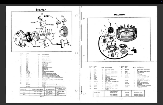 West Bend 700v5 Parts Manual