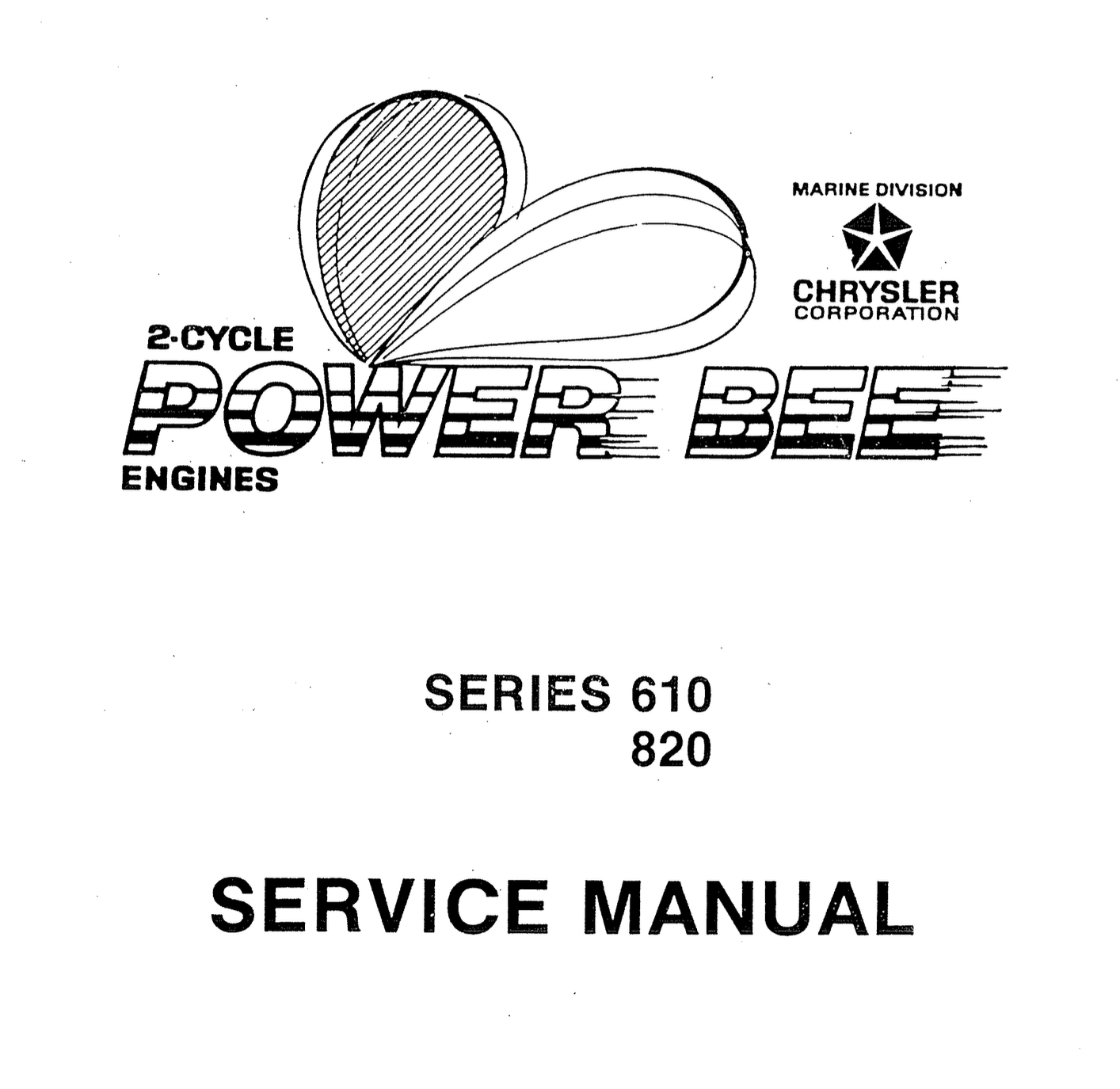 610 & 820 Chrysler Service Manual