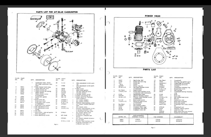 West Bend 580 (3 port) Parts Manual