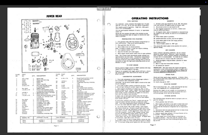 West Bend 510, 580, 700 Service Manual